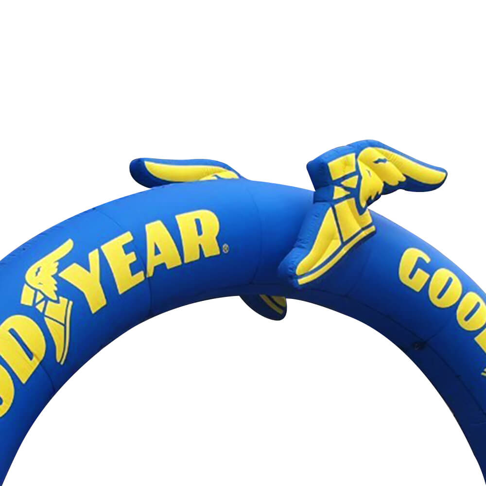 Semicircular sport marathon Road running event Inflatable Entrance tart And Finish Line Balloon Arch 2