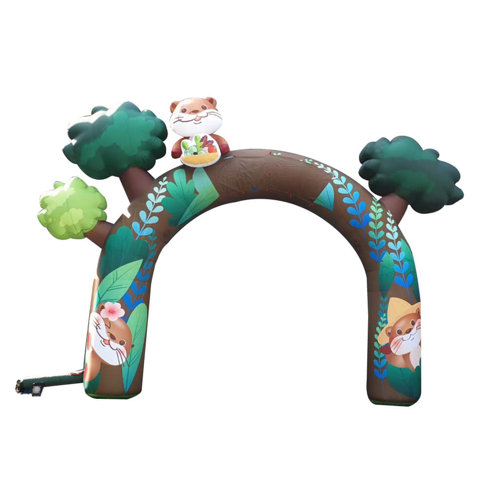 inflatable arch for advertising Animal forest event Advertising jungle inflatable arch Inflatable Arch 1