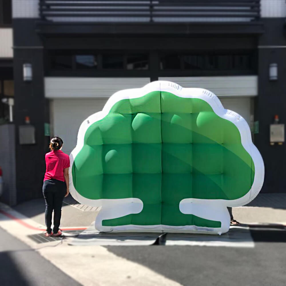 Mascot Made Custom Shapes Logo Tree Inflatable Advertising Cartoon balloon 2